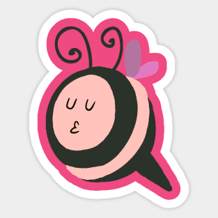 Kissy Bee Sticker